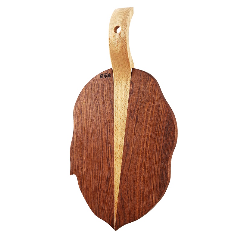 达乐丰 木质菜板35*18*1CM 乌檀木整木砧板进口实木菜板面包板水果板披萨板 家用案板其他几何形状