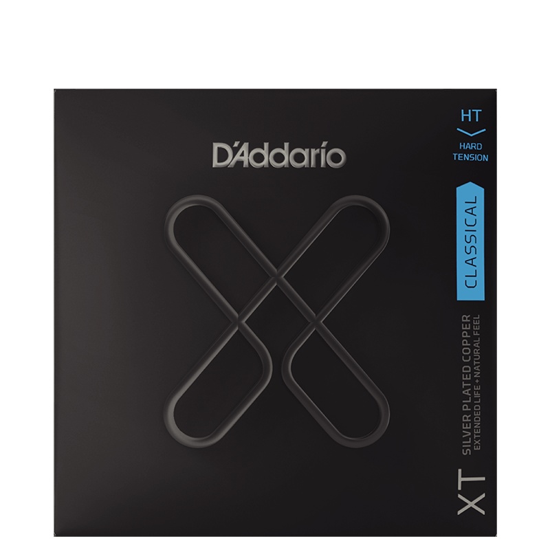 达达里奥(D'Addario)XTC46 较高张力涂层古典吉他琴弦 美国原装进口套弦[升级版]