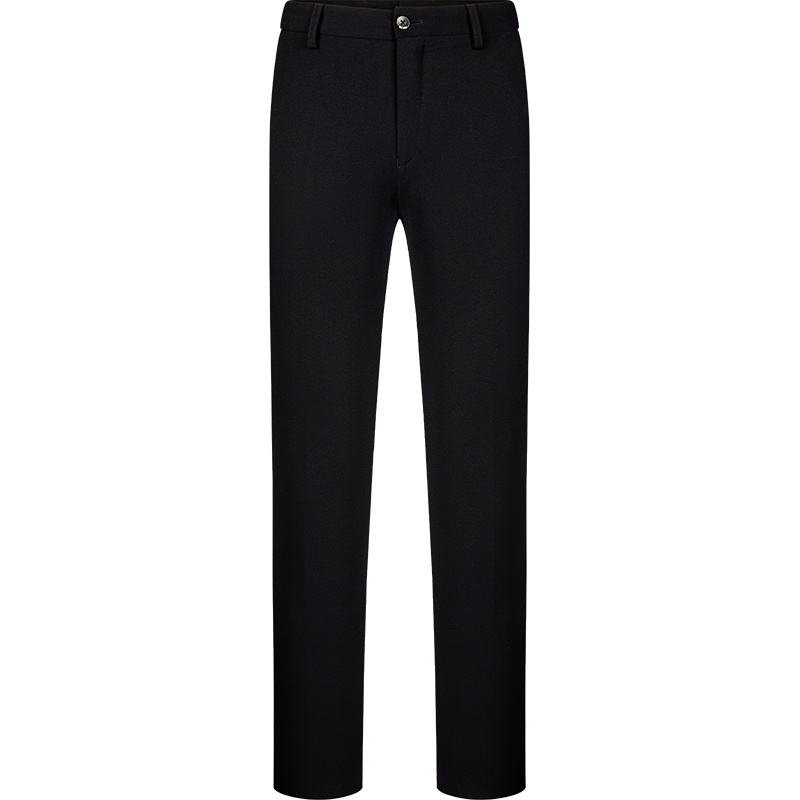 【四面弹】柒牌男士混纺西裤商务休闲简约通勤风厚款直筒裤西装裤