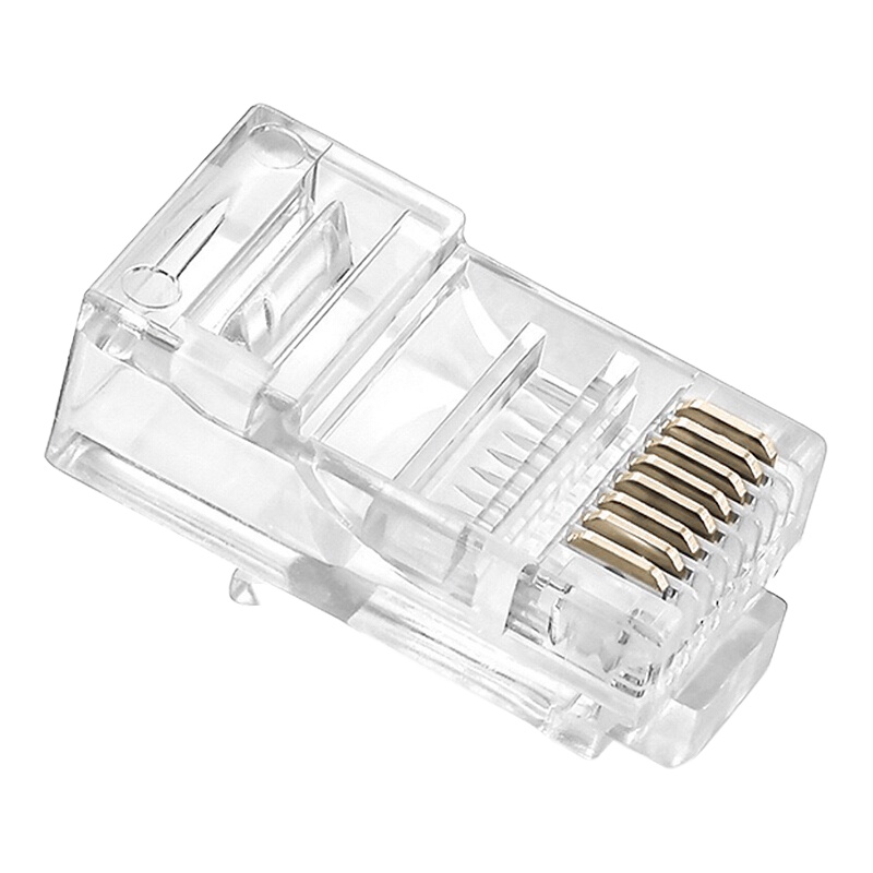 六类千兆网络水晶头 单位:盒/100个