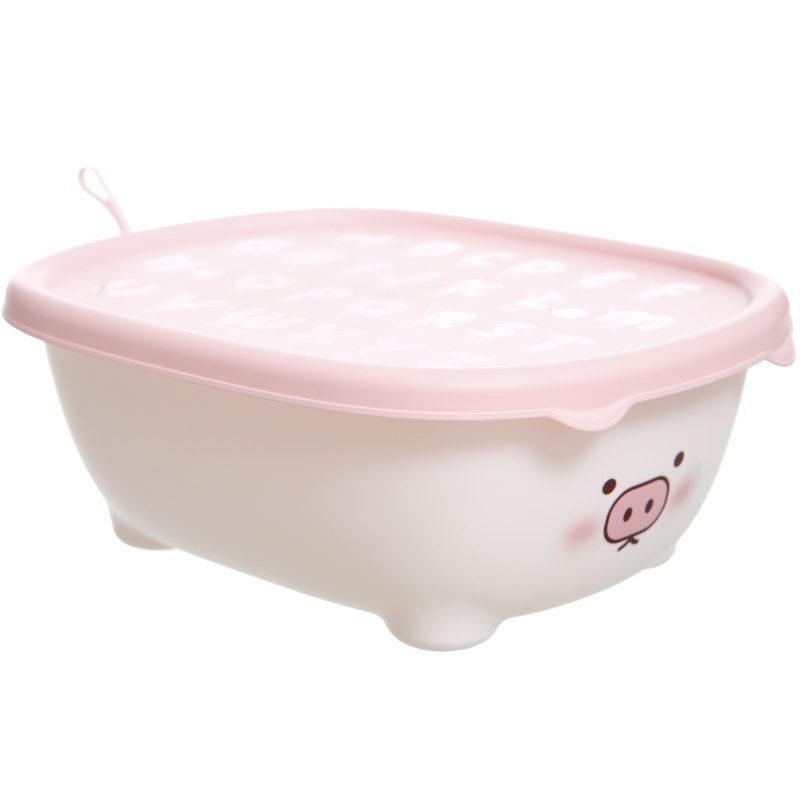 禧天龙儿童玩具收纳箱宝宝整理箱衣物被子储物箱多功能洗脸洗脚盆