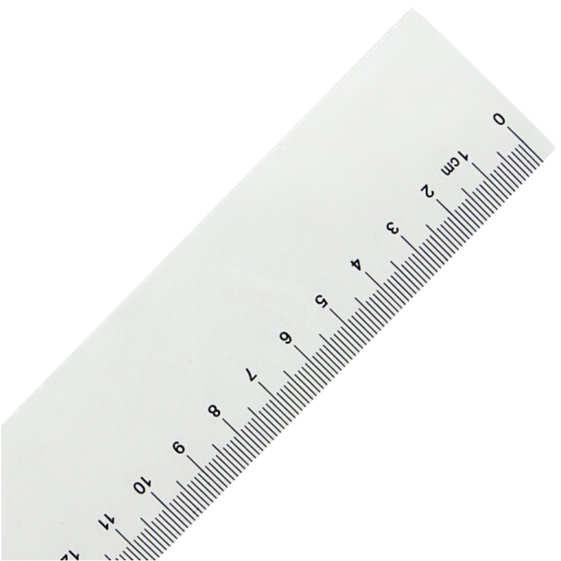 得力6250 塑料直尺50cm厘米学生尺子文具绘图 一把