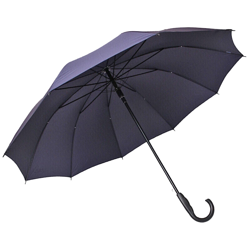 天堂伞 193E碰击布直杆自开商务伞晴雨伞