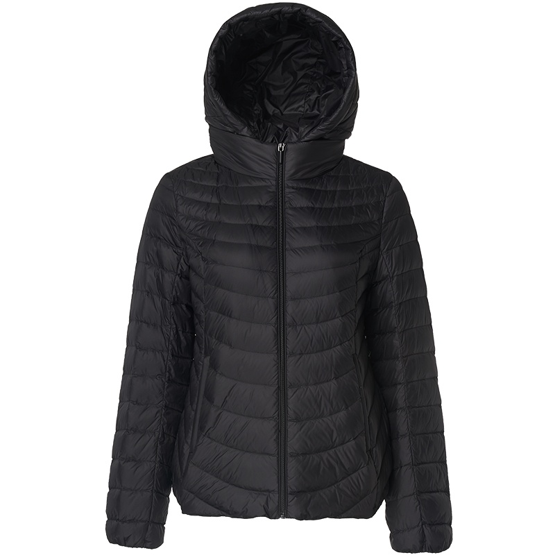 千仞岗轻薄羽绒服女冬装新款修身小棉袄棉外套短款羽绒棉服女