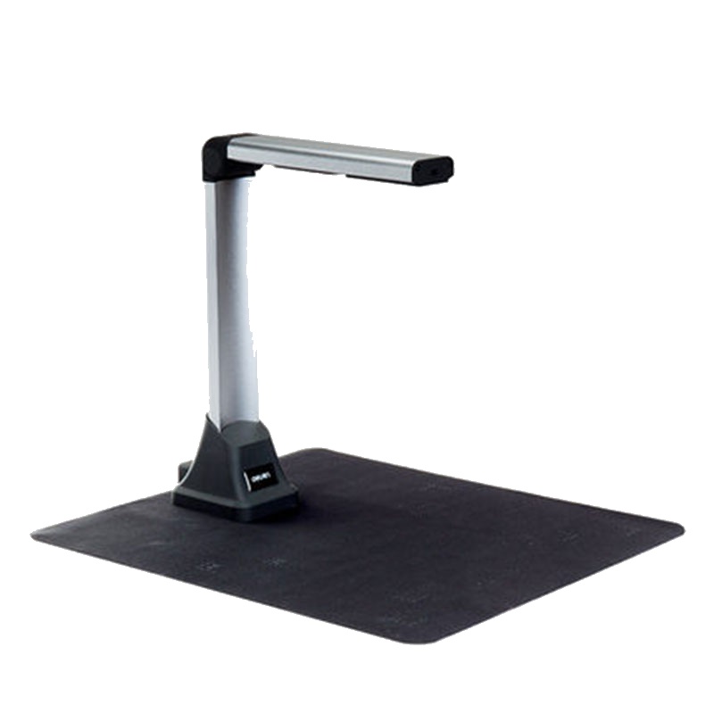 得力A4高拍仪15153 连续扫描机500万像素高清高速文件文档A4证件发票快递单拍照资料快速扫描仪