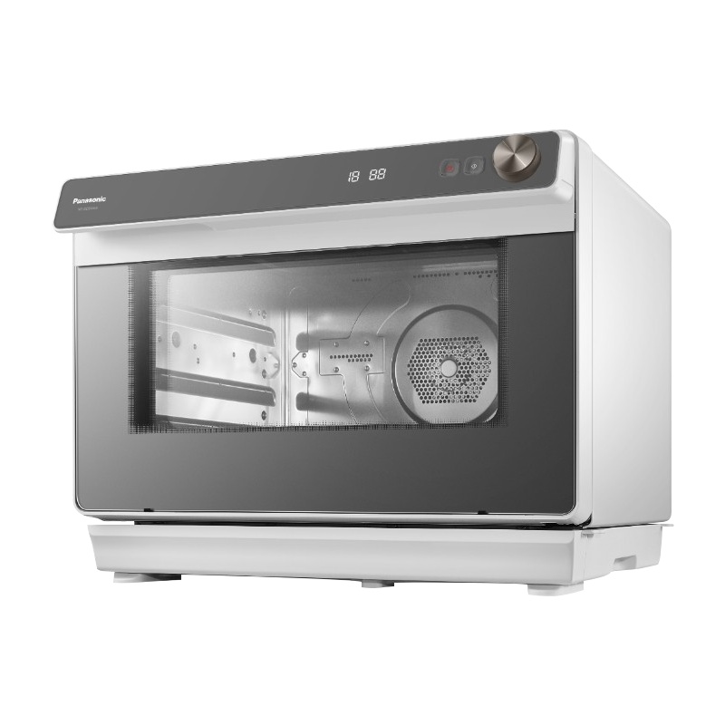 松下(Panasonic)蒸烤箱电烤箱蒸烤一体机家用智能烤箱蜂窝循环31L大容量NU-SC85MW