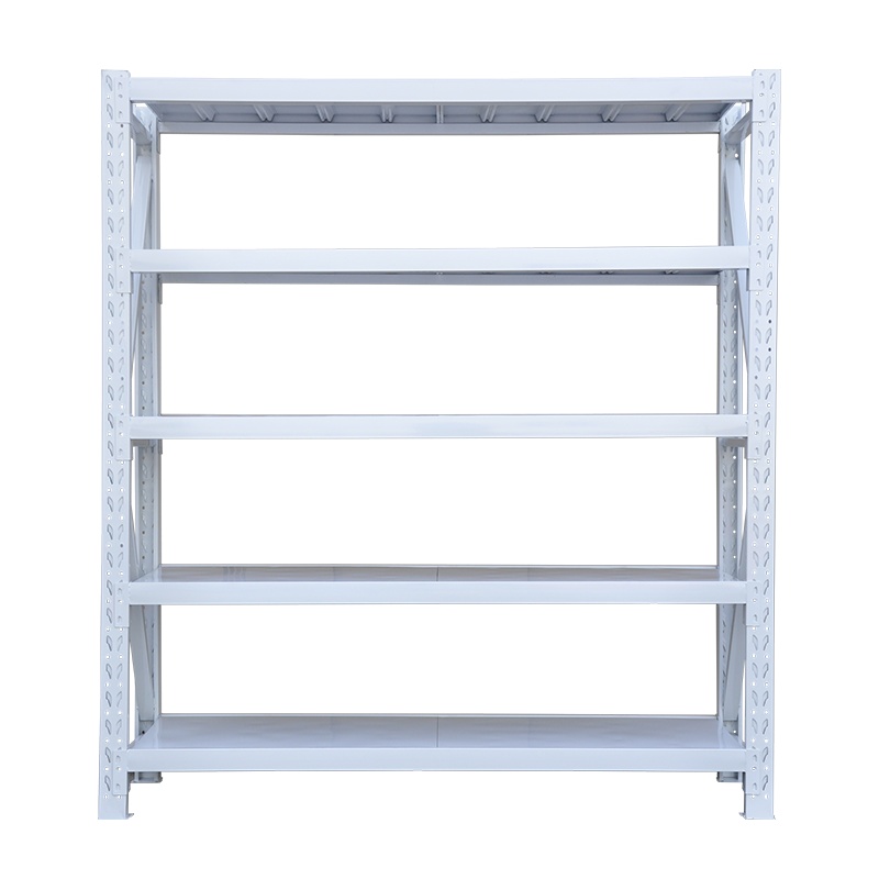 创世人 办公家具货架仓储家用置物架轻型仓库货架库房展示架金属层架承重350KG 5层