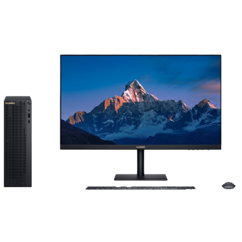 华为台式电脑MateStation B515（R5 16G 512G固态 Win10p 23.8寸三年保）