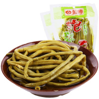 榨菜组合(鱼泉特等品榨菜80g*3+盈棚泡豇豆350g*2)