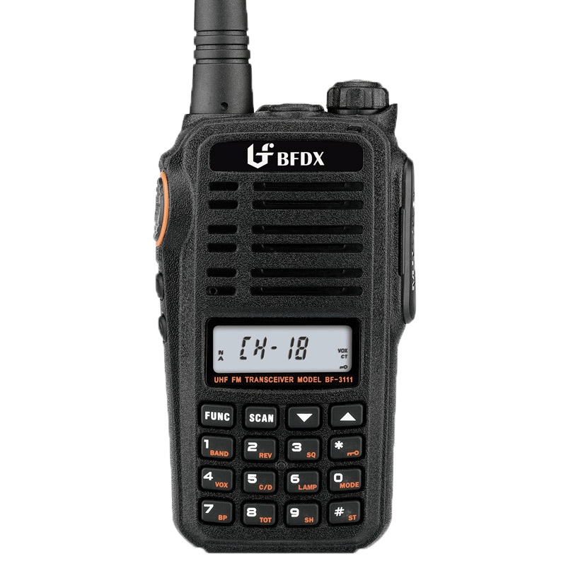 北峰(BFDX)北峰对讲机大功率户外手持无线民用酒店物业工地手台BF-3111