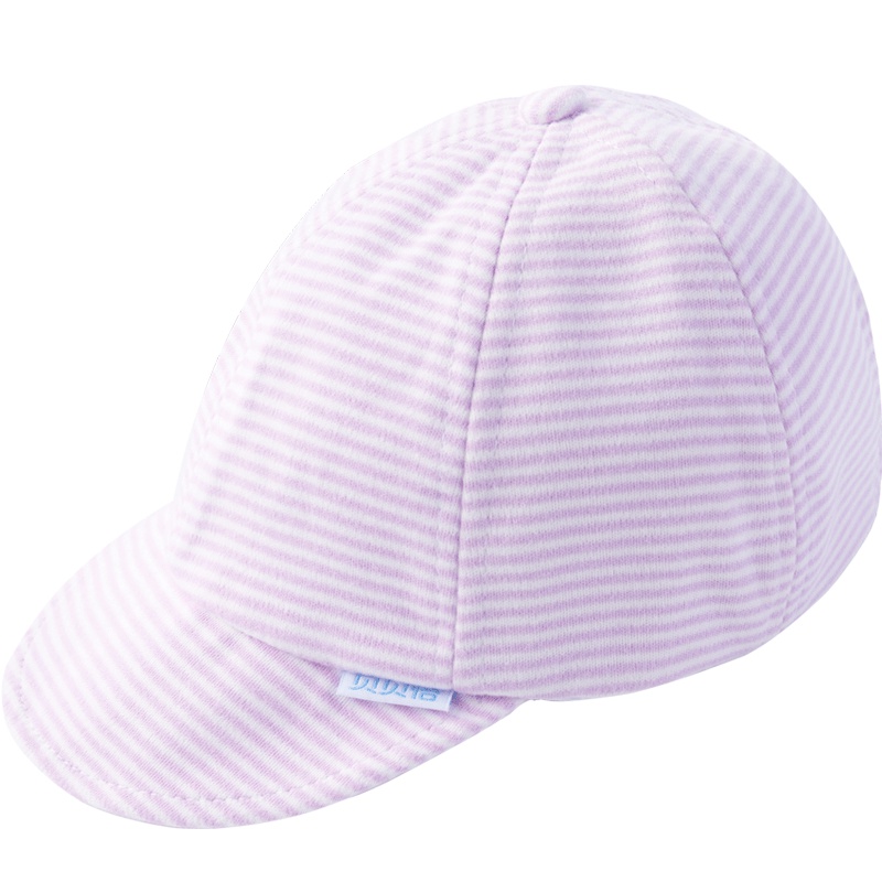 贝贝怡宝宝条纹吸汗透气遮阳棒球帽191P532