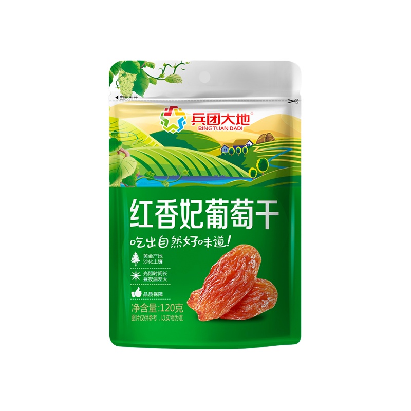 兵团大地红香妃葡萄干120g