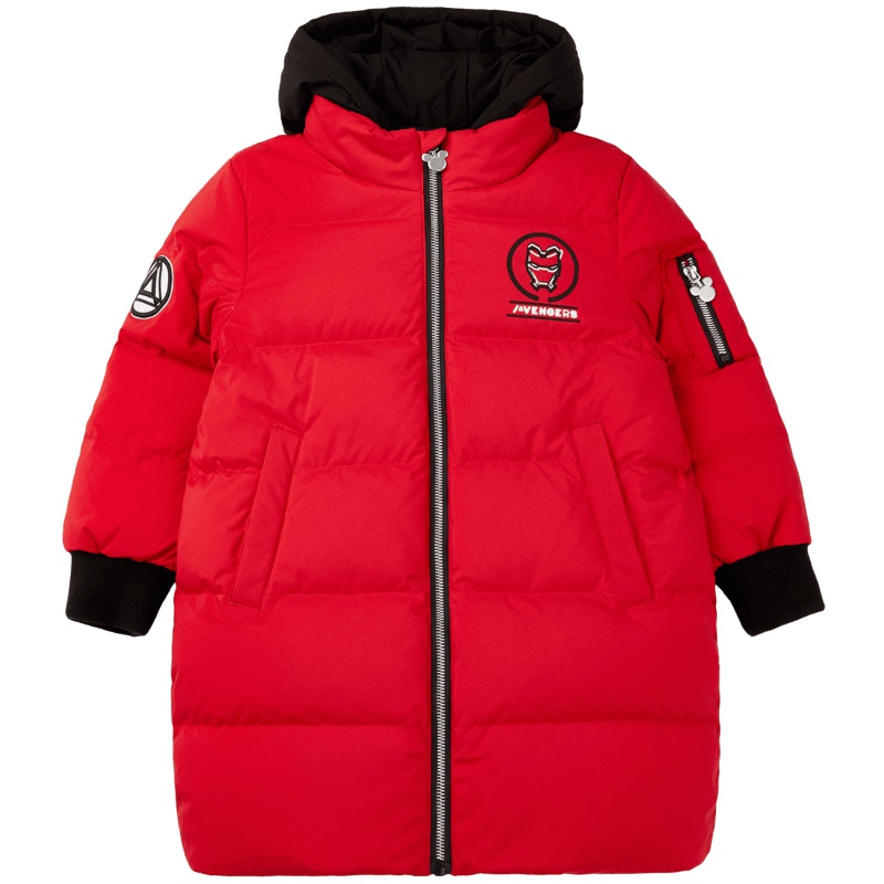 波司登童装漫威钢铁侠联名款男儿童休闲运动羽绒服