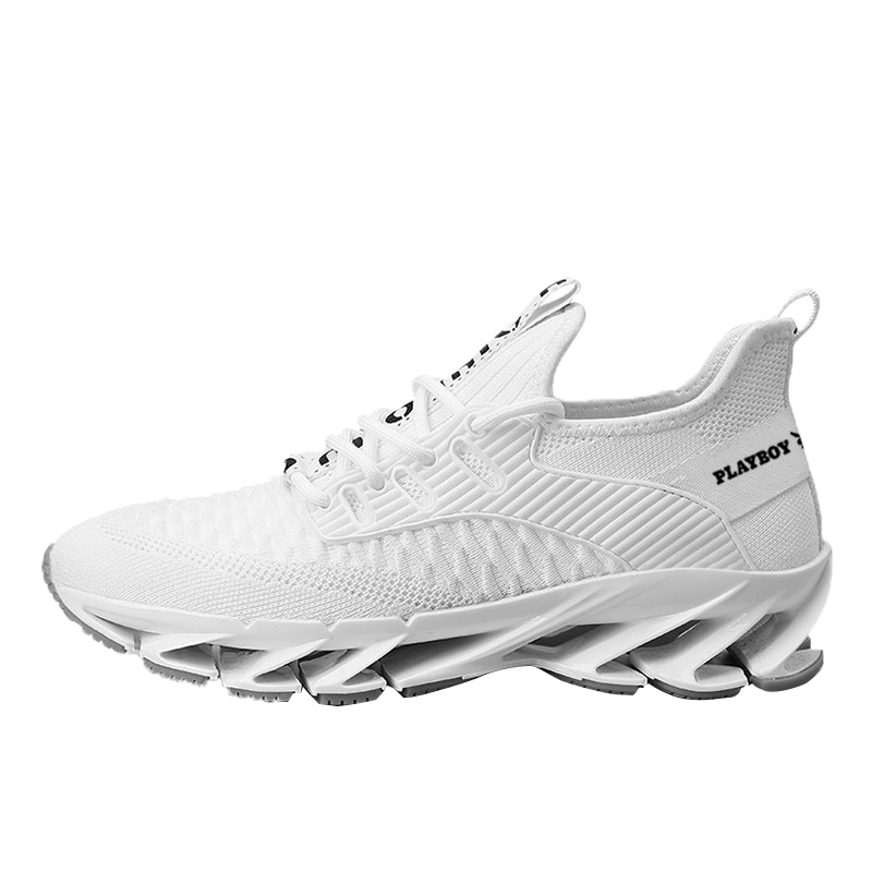 playboy春季2020新款男鞋百搭刀锋鞋子男潮鞋夏季透气网面休闲运动跑步鞋花花公子旗舰店