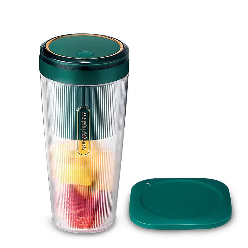 摩飞电器(MORPHY RICHARDS) 榨汁杯家用迷你小型果汁杯电动便携式无线榨汁杯送女友礼物 MR9800翡冷翠