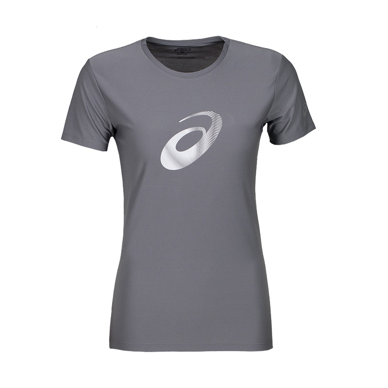 ASICS亚瑟士女士印花短袖运动T恤155016-0720