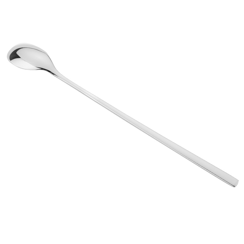 一窝蜂一(YIWOFENGYI)长柄搅拌勺尖头调味更圆头酱料勺沙冰更不锈钢味更厨房调料勺子D1