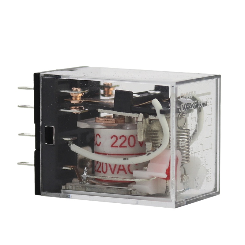 正泰(CHNT)JZX-22F/2Z 插 DC24V 小型中间继电器 8脚 DC24V