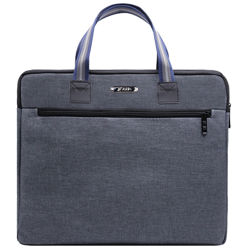 建腾 商务会议手提帆布文件袋 3288 浅蓝色