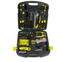 史丹利(Stanley)53件套高级电讯工具箱套装 多功能手动工具箱 组套工具 五金工具组合套装89-883-23