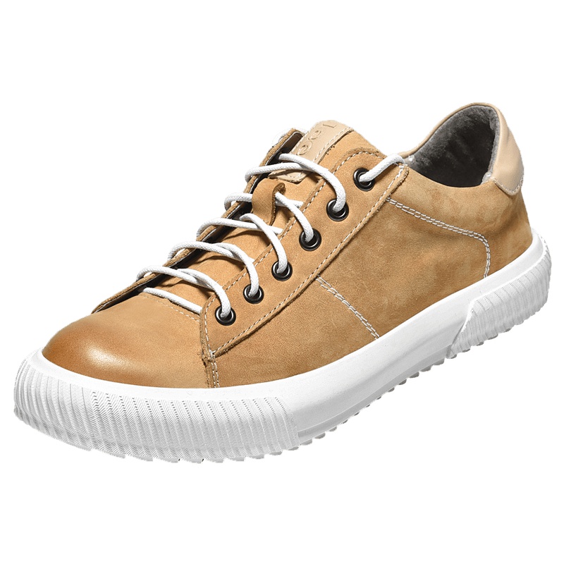 Jeep吉普男鞋英伦休闲头层牛皮休闲皮鞋板鞋