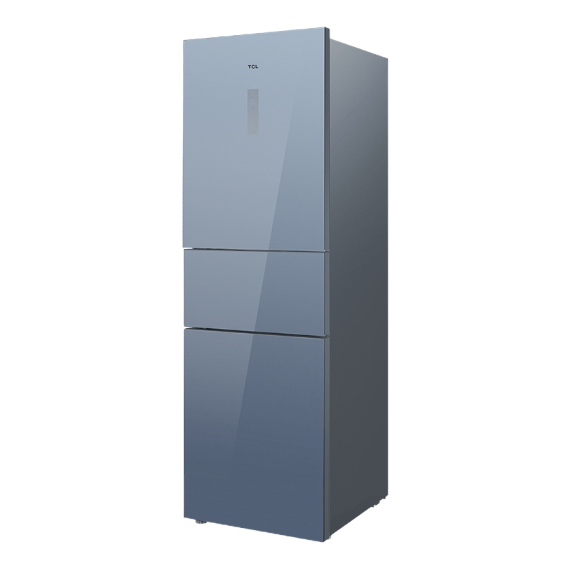 (DT)TCL 260P6-C 三门风冷变频 电冰箱 (计价单位:台)星云蓝