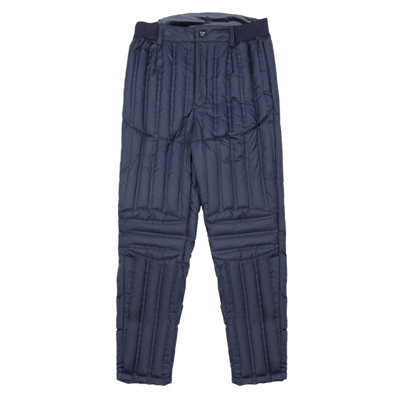 坦博尔羽绒棉裤男2020新款中老年羽绒裤宽松护膝保暖长裤TA18011