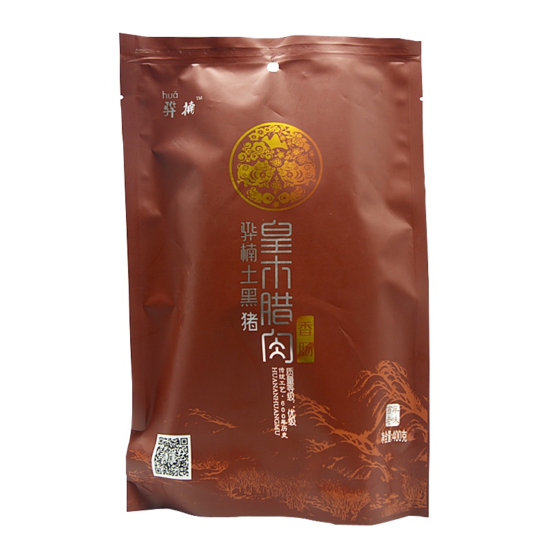 骅楠 汉源香肠 400g袋装 高山黑猪肉 传统工艺腌制 色香味好 方便食用 适合蒸着吃 煮着吃 炒着吃等