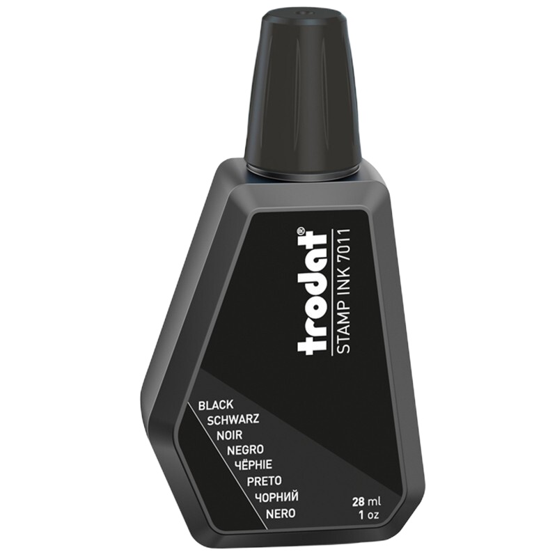 卓达(trodat)7011 回墨印章专用印油水性印油