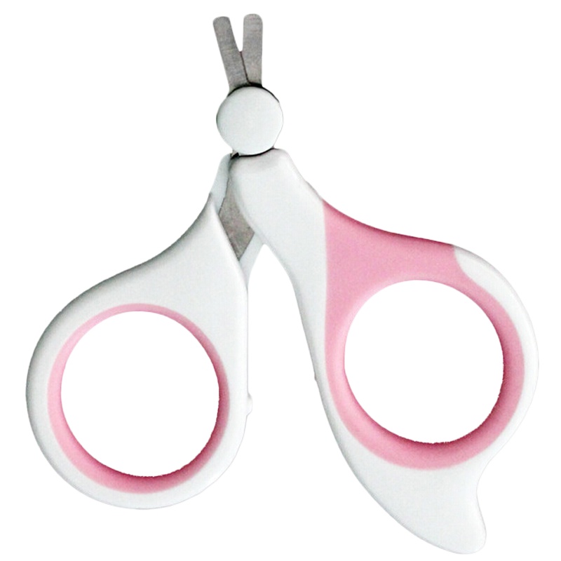 贝亲(Pigeon)宝宝婴儿指甲剪防夹肉0个月以上MA73粉色单个