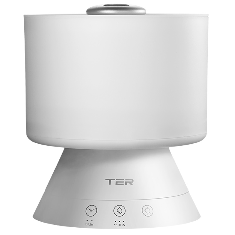 泰瑞达(TER)香薰型加湿器 家用静音空气加湿器 大容量香薰机 办公室卧室孕妇婴儿 上加水加湿机