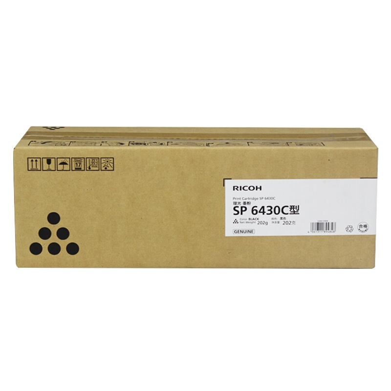 理光(Ricoh)SP 6430C型 黑色墨粉盒 (单位:支)