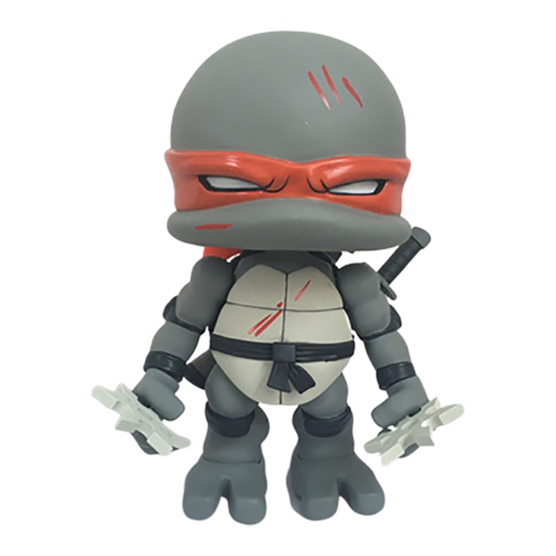忍者神龟 8寸限定 手办模型 电镀 莱昂纳多 灰色款 摆件
