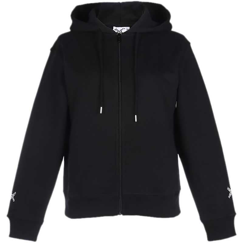 KENZO 高田贤三 女士 棉质Sport Big X连帽拉链运动衫外套 FA6 2BL800 4MS