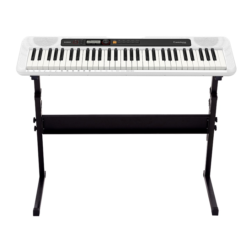 卡西欧(CASIO) 电子琴 CT-S200WE白色 时尚便携潮玩儿童成人娱乐学习61键电子琴