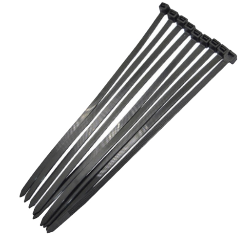 自锁式黑尼龙大扎带10乘500 100条装