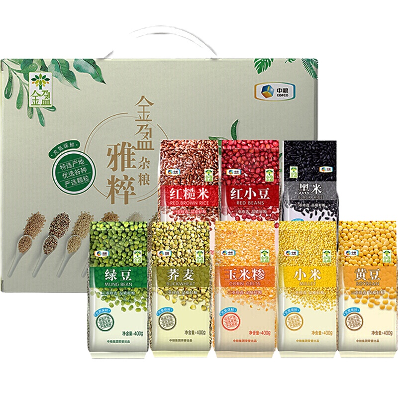 晋唐 中粮金盈雅粹杂粮礼盒