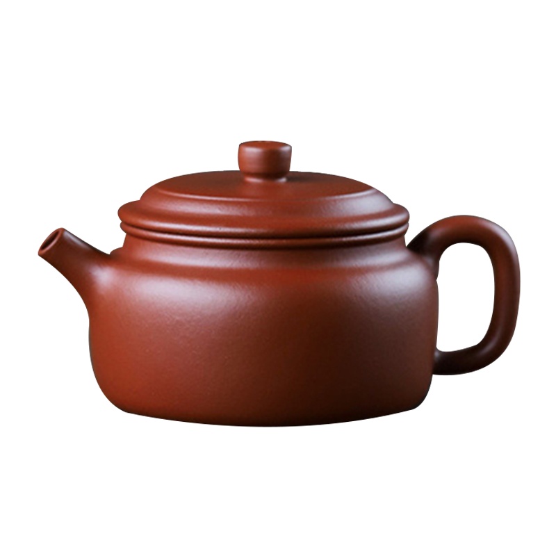 蕙韵 『大红袍德钟』 宜兴紫砂壶 小品家用功夫泡茶壶茶具套装 120ml