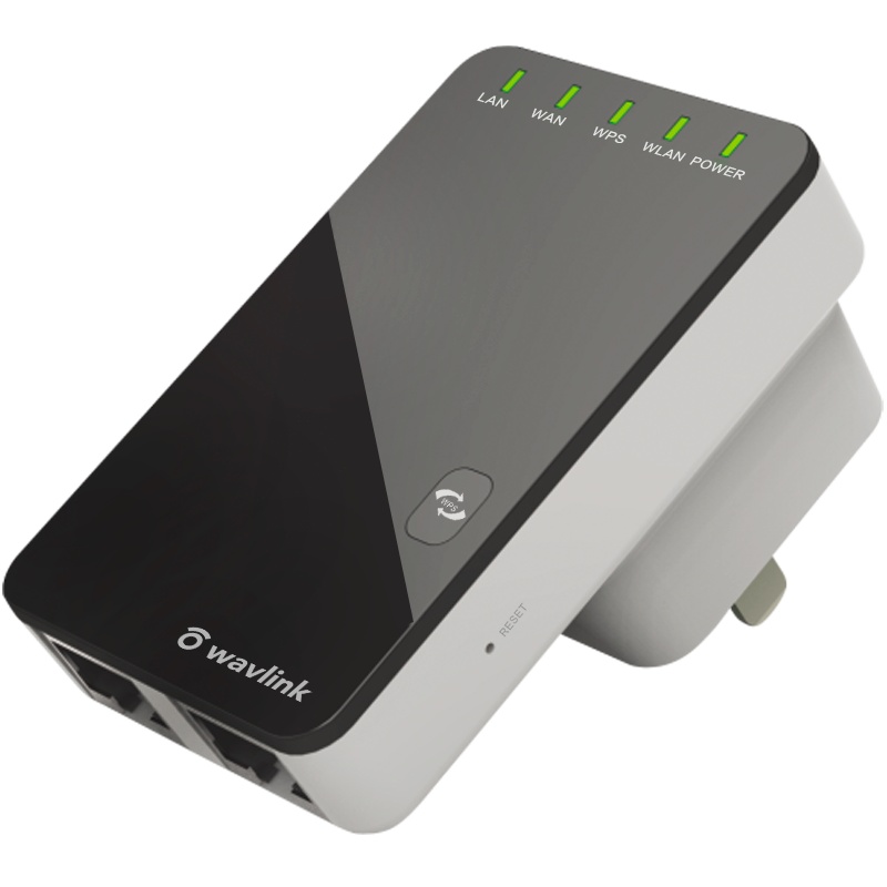 睿因(Wavlink)WL-WN523N2 wifi信号放大器 家用无线网络增强器路由无线信号增强覆盖wifi信号扩大器