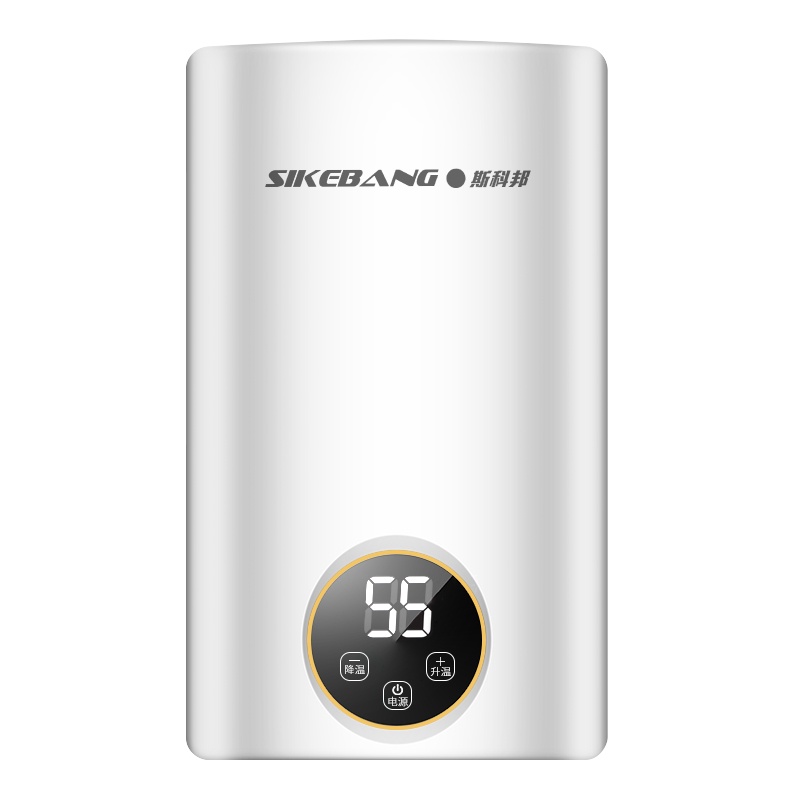 斯科邦(SIKEBANG)即热式电热水器家用小型洗澡速热即热式迷你卫生间壁挂恒温淋浴[漏保]