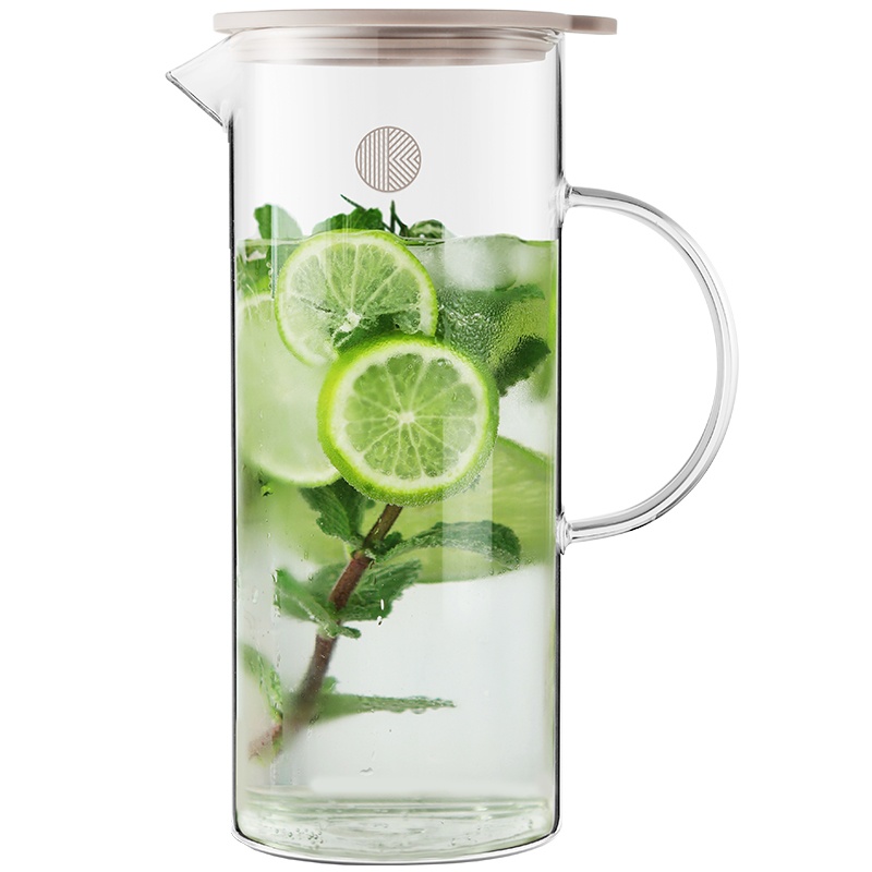 北鼎(buydeem)凉水壶玻璃耐温差防爆家用冷水壶凉白开水杯泡柠檬水壶大容量