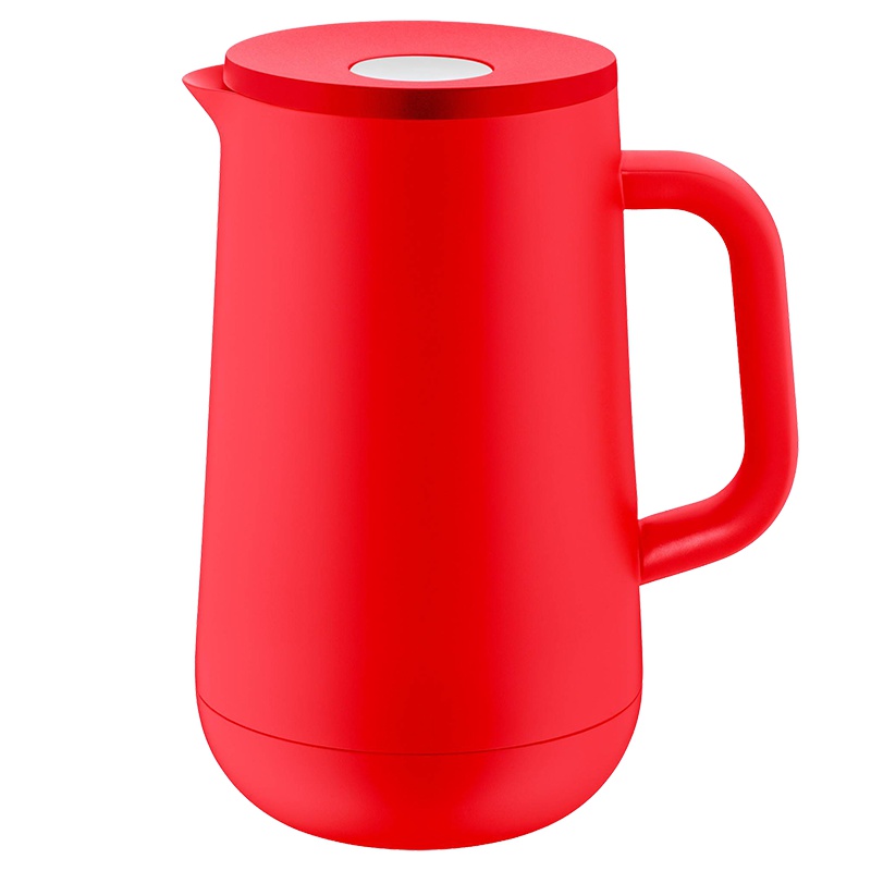 德国WMF福腾宝保温壶家用保温瓶大容量玻璃内胆欧式便携水壶1L(红色)