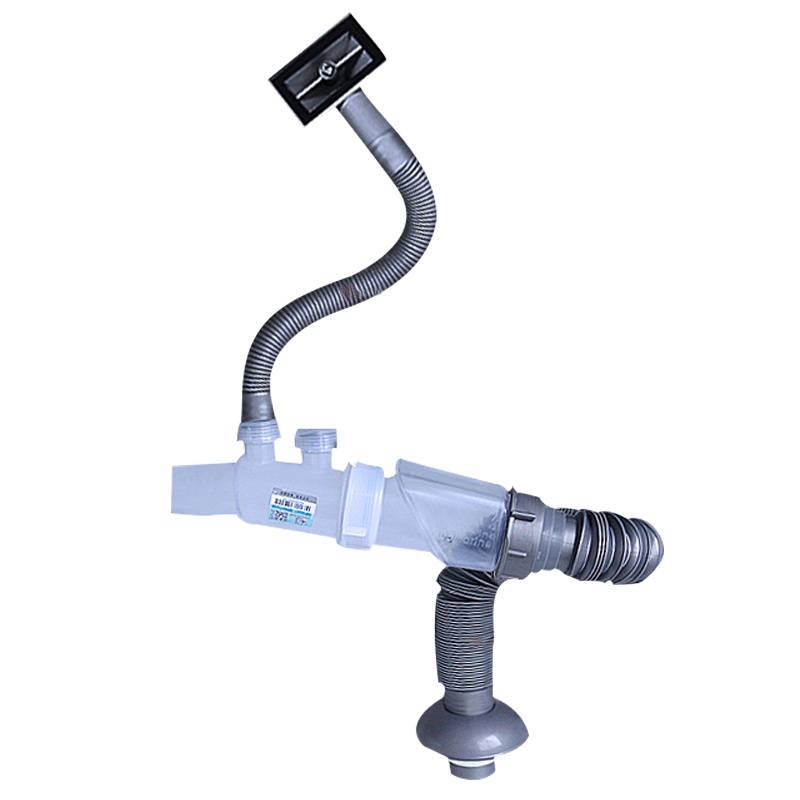 潜水艇洗菜盆排水管橱盆下水管CSQ-2B CSQ-1B厨盆龙头下水器304不锈钢加厚菜盆7545