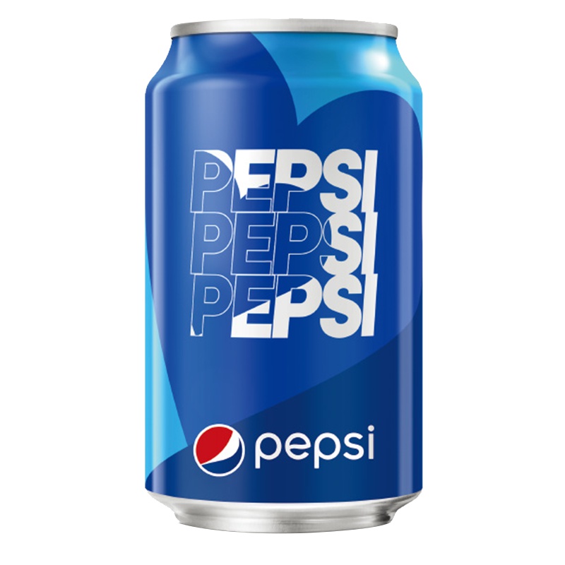 百事可乐 碳酸饮料 可乐型汽水 330ml*24听 整箱(新老包装、纸箱/塑包随机发货)
