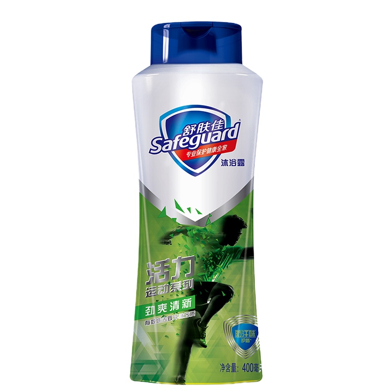 舒肤佳活力运动劲爽清新沐浴露400毫升 (单位:瓶)