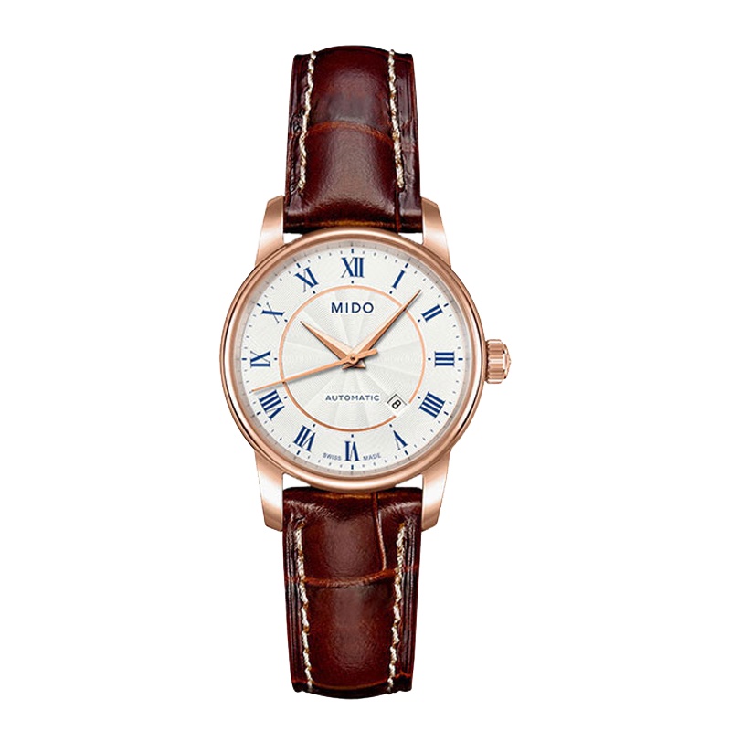 【全新】美度贝伦赛丽系列机械女表M7600.2.21.8