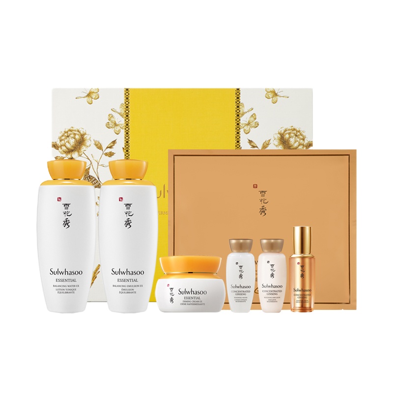 Sulwhasoo 雪花秀滋盈肌本护肤水乳面霜3件套 补水保湿控油平衡