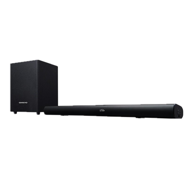 安桥(Onkyo) LS-B111 家庭影院2.1声道回音壁电视音响 蓝牙光纤带低音炮 SoundBar 仅有功放无碟机