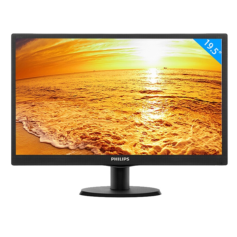 飞利浦(PHILIPS)电脑显示器 203V5LSB2 19.5英寸LED宽屏液晶显示屏幕 质保三年