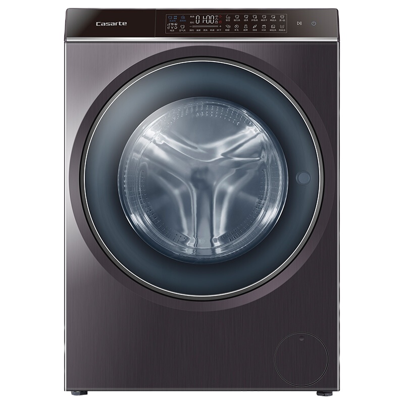 卡萨帝(Casarte)滚筒洗衣机全自动 12公斤直驱变频 洗烘一体 空气洗 纤见smart C1 HD12G6LU1